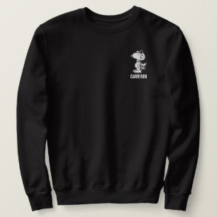 Peanuts Snoopy the Flying Ace BW Sweatshirt