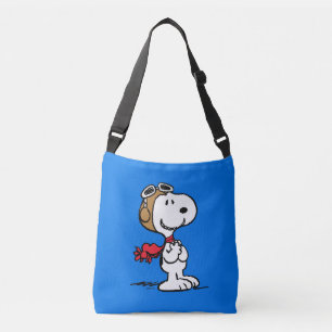 Peanuts   Snoopy The Flying Ace Crossbody Bag