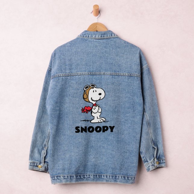 Peanuts | Snoopy The Flying Ace Denim Jacket (Hangar)