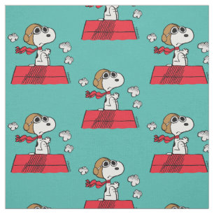 Peanuts   Snoopy the Flying Ace Fabric