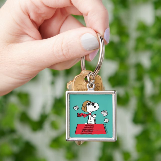 Peanuts | Snoopy the Flying Ace Key Ring (Hand)