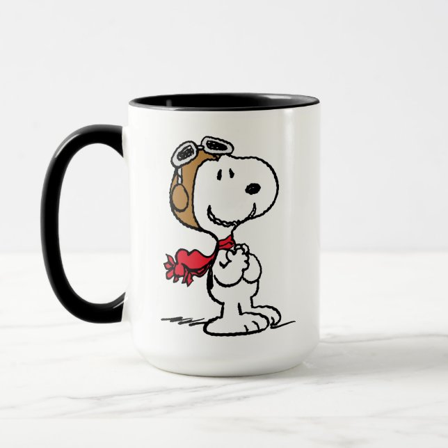 Peanuts | Snoopy The Flying Ace Mug (Left)