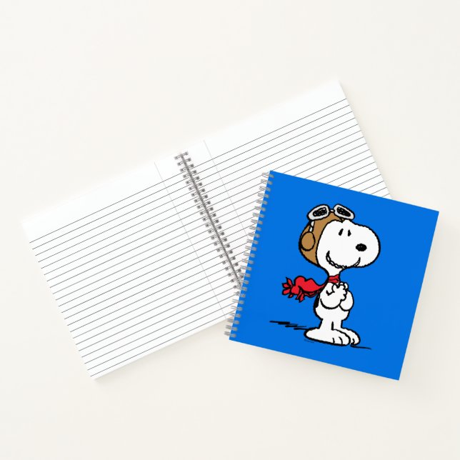 Peanuts | Snoopy The Flying Ace Notebook (Inside)