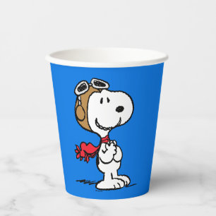 Peanuts   Snoopy The Flying Ace Paper Cups