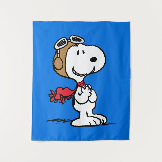 Peanuts | Snoopy The Flying Ace Tapestry (Front)
