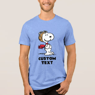 Peanuts Snoopy The Flying Ace Tri-Blend Shirt