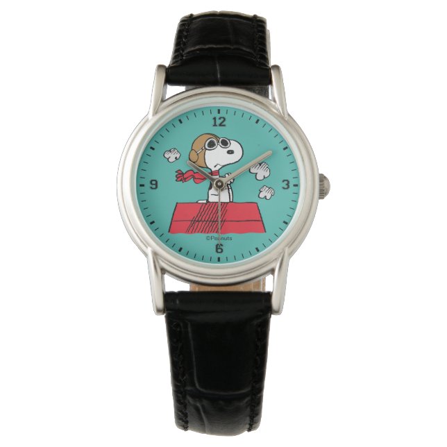 Peanuts | Snoopy the Flying Ace Watch (Front)