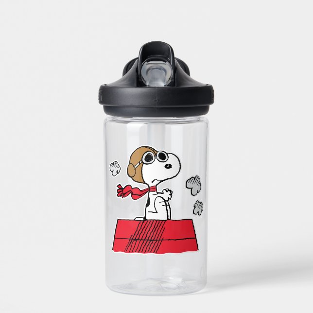Peanuts | Snoopy the Flying Ace Water Bottle (Front)