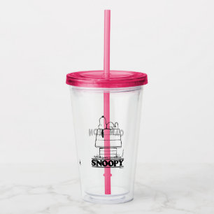 Peanuts Snoopy The Secret To Life Acrylic Tumbler