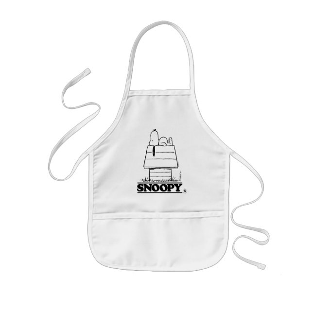 Peanuts | Snoopy The Secret To Life Kids Apron (Front)
