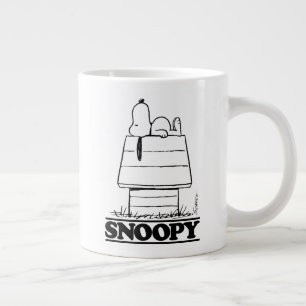 Peanuts   Snoopy The Secret To Life Large Coffee Mug