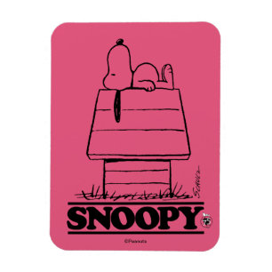 Peanuts   Snoopy The Secret To Life Magnet