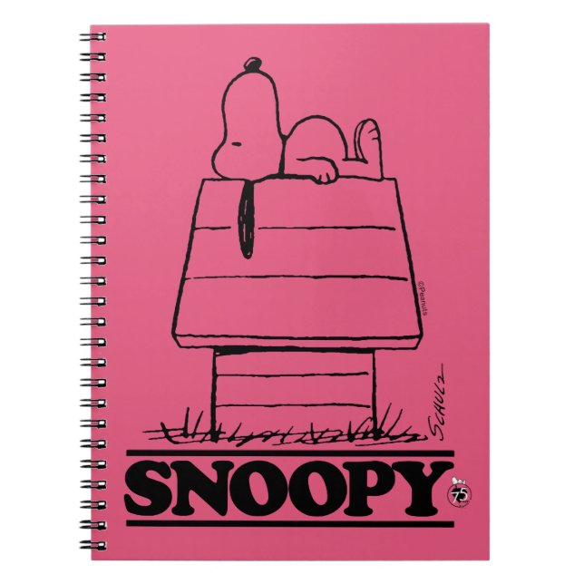 Peanuts | Snoopy The Secret To Life Notebook (Front)