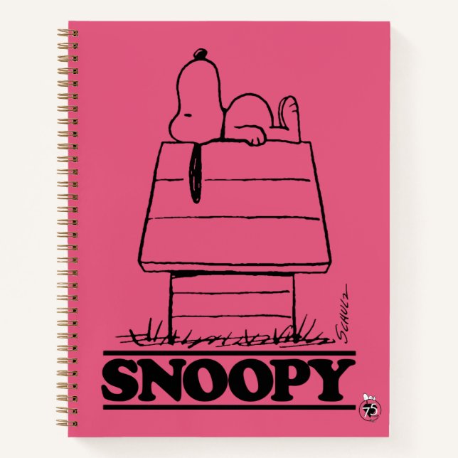Peanuts | Snoopy The Secret To Life Notebook (Front)