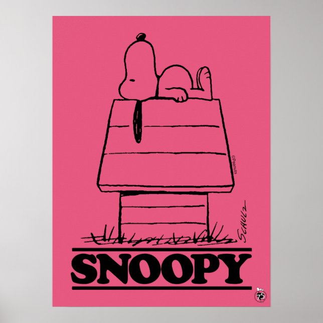 Peanuts | Snoopy The Secret To Life Poster (Front)