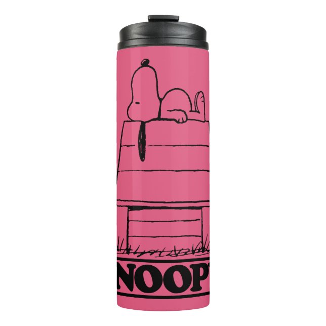Peanuts | Snoopy The Secret To Life Thermal Tumbler (Front)