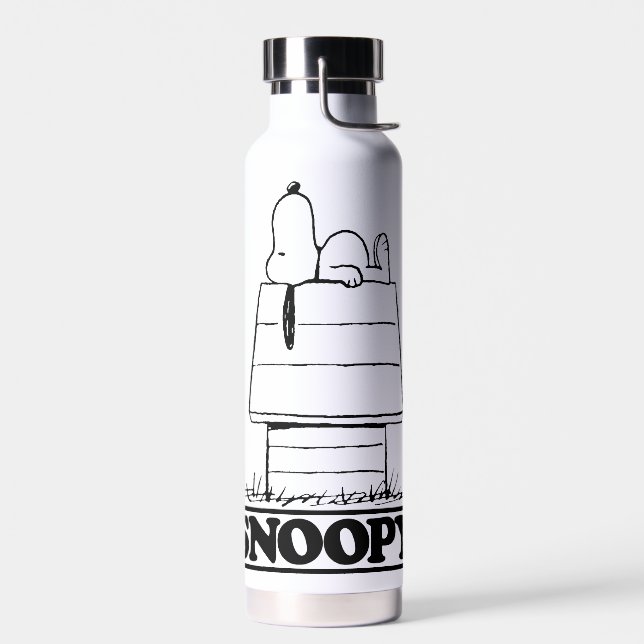 Peanuts | Snoopy The Secret To Life Water Bottle (Left)