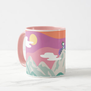Peanuts Snoopy & Troop Hiking the Mountain Mug
