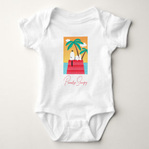 Peanuts   Snoopy Tropical Deco Dreams Baby Bodysuit