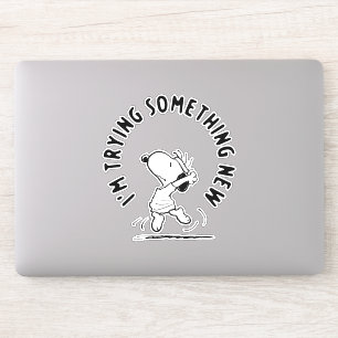 Peanuts   Snoopy Trying Something New
