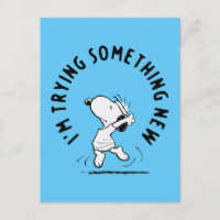 Peanuts | Snoopy Trying Something New