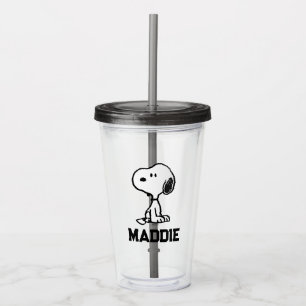 Peanuts Snoopy Turns Acrylic Tumbler