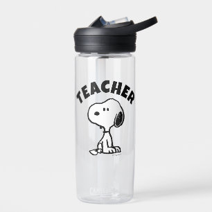 Peanuts   Snoopy Turns Teacher Water Bottle