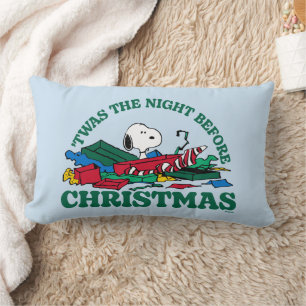 Peanuts   Snoopy 'Twas the Night Before Christmas Lumbar Cushion