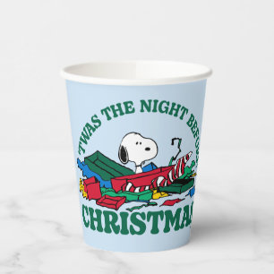 Peanuts   Snoopy 'Twas the Night Before Christmas Paper Cups