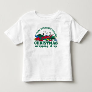 Peanuts Snoopy 'Twas the Night Before Christmas Toddler T-Shirt
