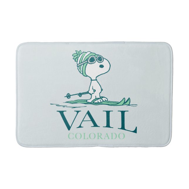 Peanuts | Snoopy Vail Colorado Bath Mat (Front)