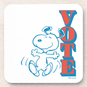 Peanuts Snoopy - Vote Coaster