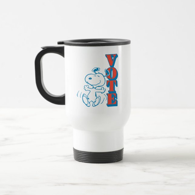 Peanuts | Snoopy - Vote Travel Mug (Left)