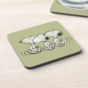 Peanuts   Snoopy Walking Tall Coaster
