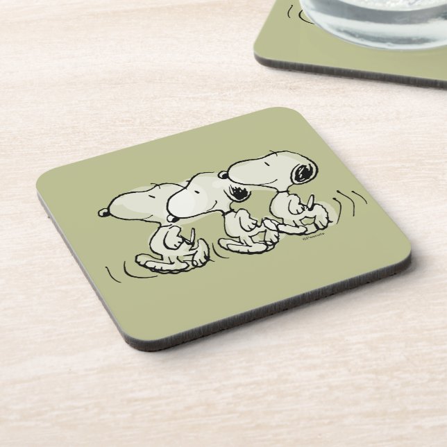 Peanuts | Snoopy Walking Tall Coaster (Left Side)