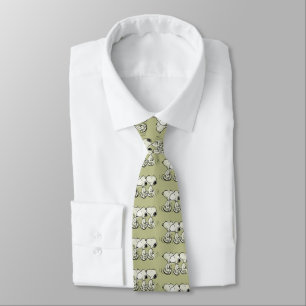 Peanuts   Snoopy Walking Tall Tie