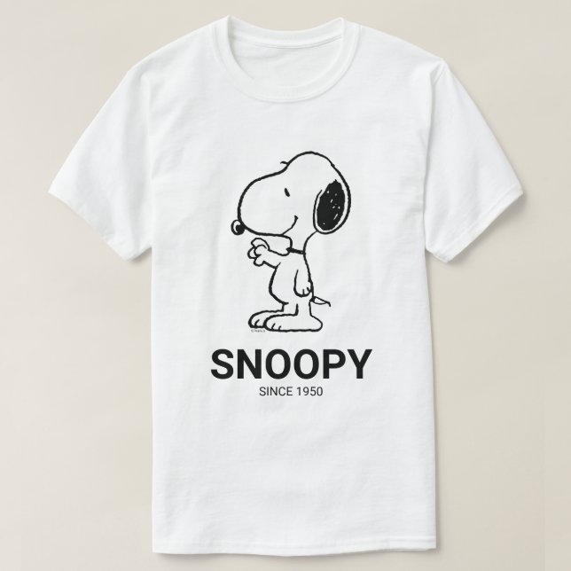 Peanuts | Snoopy Waves T-Shirt (Design Front)