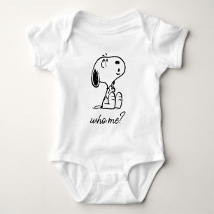 Peanuts   Snoopy Whistle Baby Bodysuit