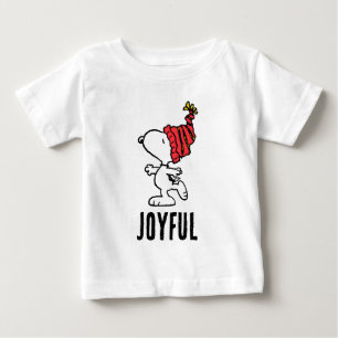 Peanuts   Snoopy Winter Beanie Cap Baby T-Shirt