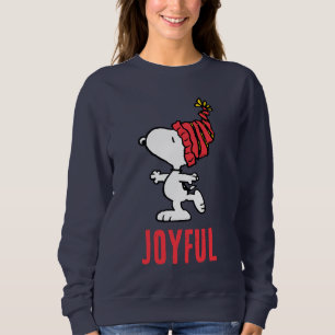 Peanuts Snoopy Winter Beanie Cap Sweatshirt