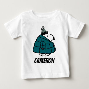 Peanuts   Snoopy Winter Puffer Jacket Baby T-Shirt