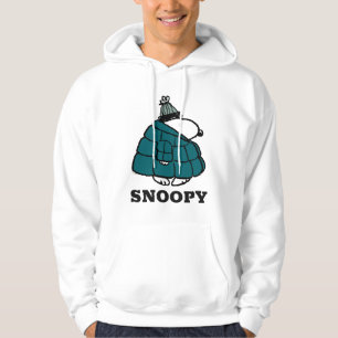 Peanuts   Snoopy Winter Puffer Jacket Hoodie