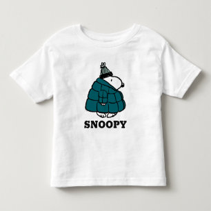 Peanuts Snoopy Winter Puffer Jacket Toddler T-Shirt