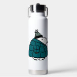 Peanuts | Snoopy Winter Puffy Jacket Water Bottle<br><div class="desc">Check out this fun Peanuts design featuring Snoopy.</div>