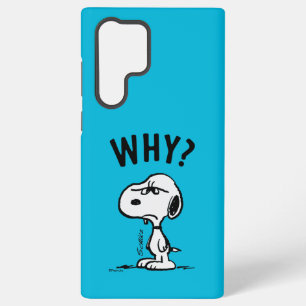 Peanuts   Snoopy Wonders Why? Samsung Galaxy Case