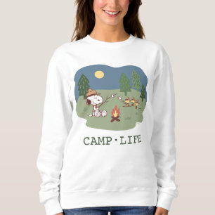 Peanuts Snoopy & Woodstock at the Campfire Sweatshirt
