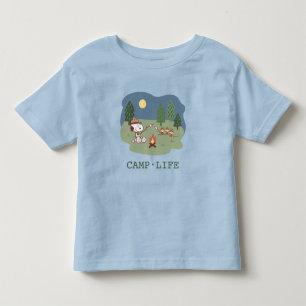 Peanuts Snoopy & Woodstock at the Campfire Toddler T-Shirt