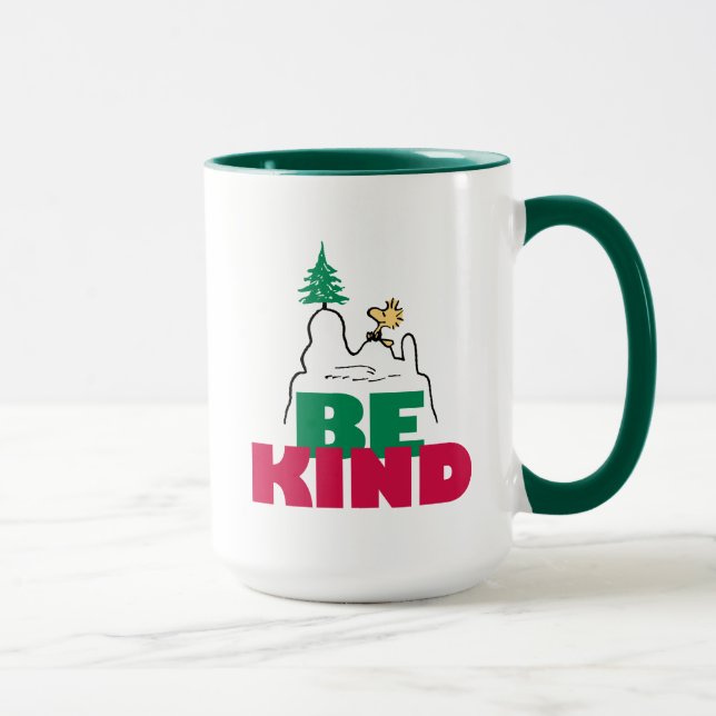 Peanuts | Snoopy & Woodstock Be Kind Mug (Right)