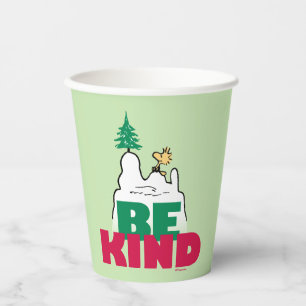Peanuts   Snoopy & Woodstock Be Kind Paper Cups