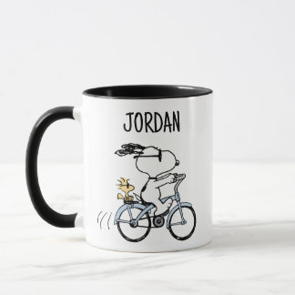 Peanuts | Snoopy & Woodstock Bicycle Mug